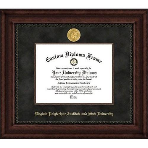 Campusimages VA999EXM Virginia Tech University Executive Diploma Frame