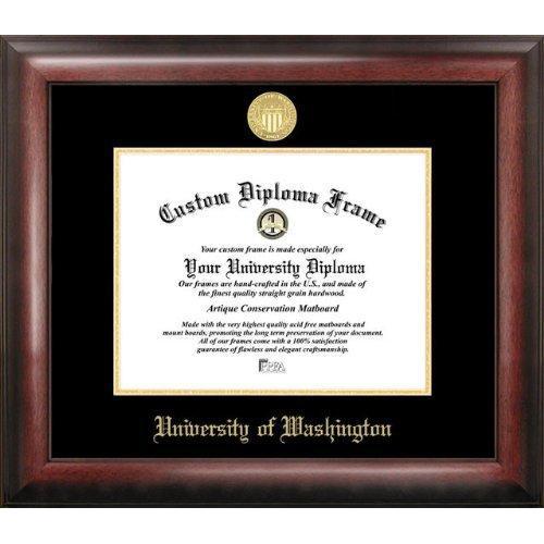 University of Washington Gold Embossed Diploma Frame