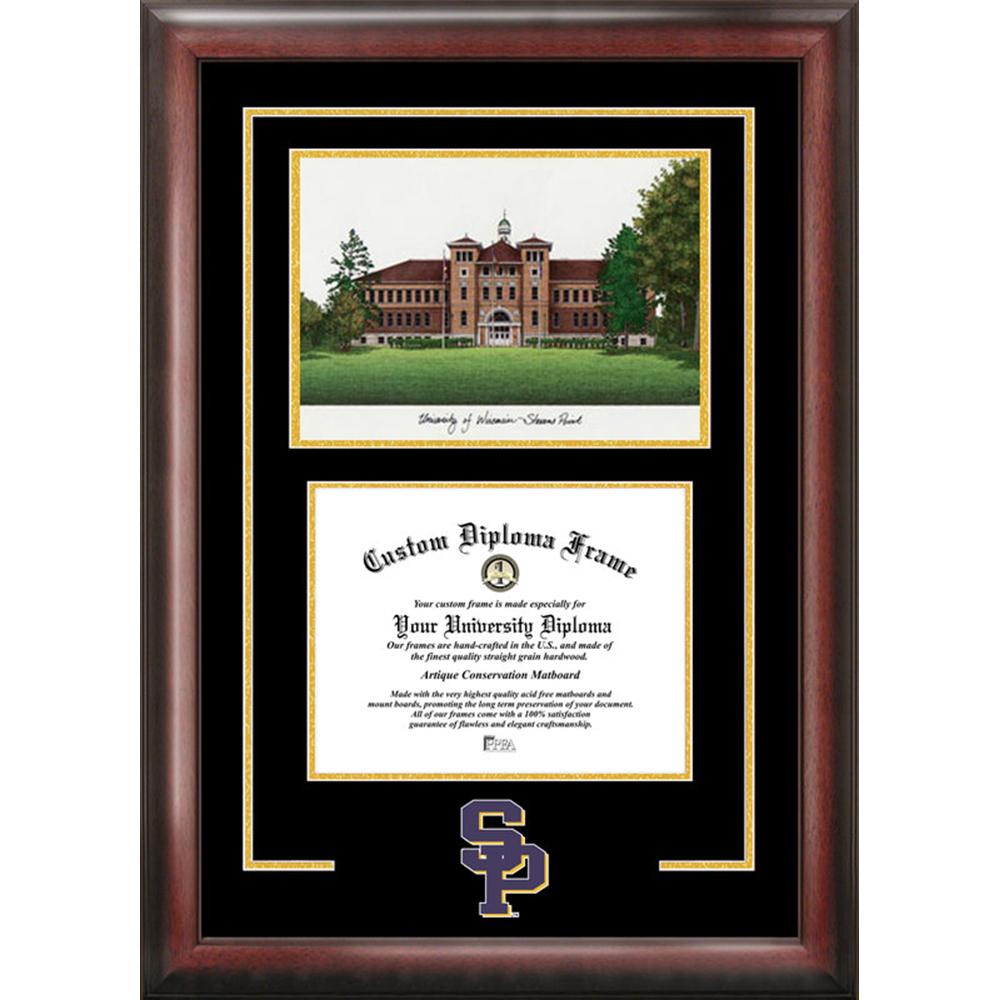 University of Wisconsin Spirit Graduate Frame with Campus Image