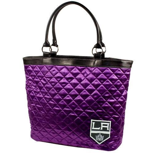 Los Angeles Kings NHL Quilted Tote (Purple)