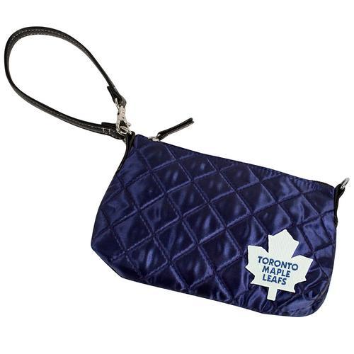 Toronto Maple Leafs NHL Quilted Wristlet (Navy)