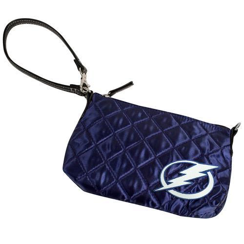 Tampa Bay Lightning NHL Quilted Wristlet (Navy)