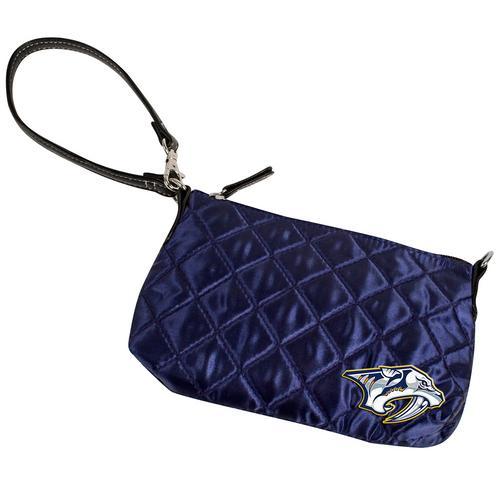 Nashville Predators NHL Quilted Wristlet (Navy)