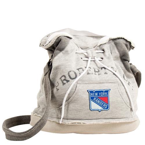 New York Rangers NHL Property Of" Hoodie Duffel"