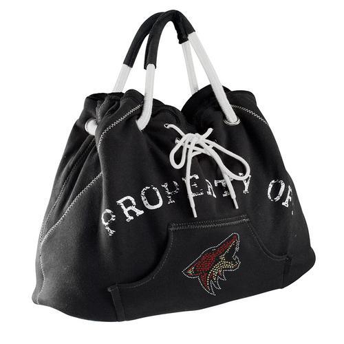 NHL Phoenix Coyotes Sport Noir Hoodie Tote, Black