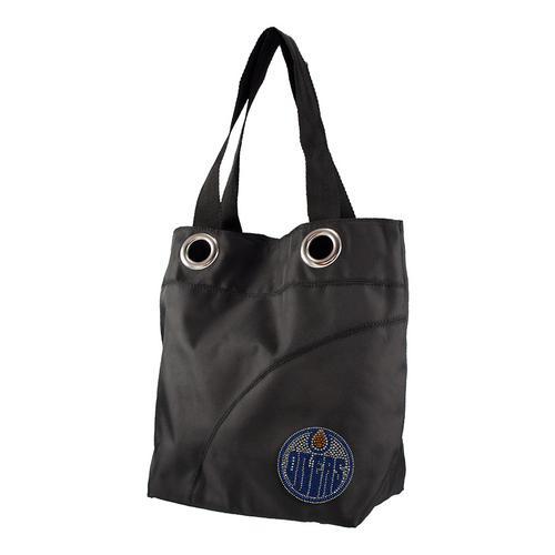 Edmonton Oilers NHL Sport Noir Sheen Tote