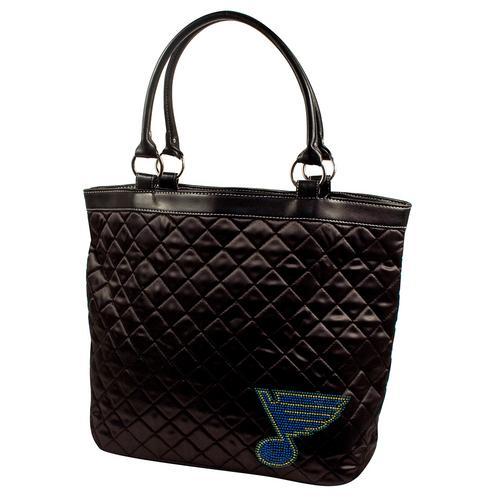 St. Louis Blues NHL Sport Noir Quilted Tote