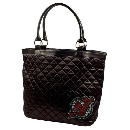 New Jersey Devils NHL Sport Noir Quilted Tote