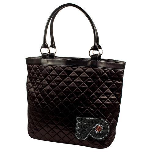 Philadelphia Flyers NHL Sport Noir Quilted Tote