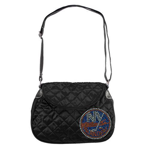 New York Islanders NHL Sport Noir Quilted Saddlebag