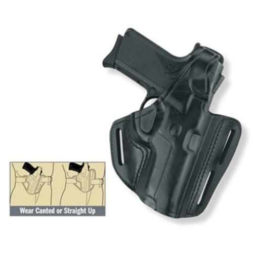 GandG Black Three Slot Pancake Holster B803-G19