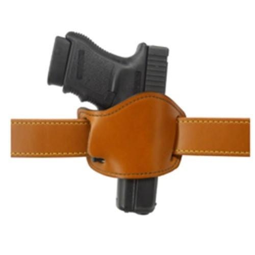 GandG Chestnut Brown Low Profile Belt Slide Holster 893-1