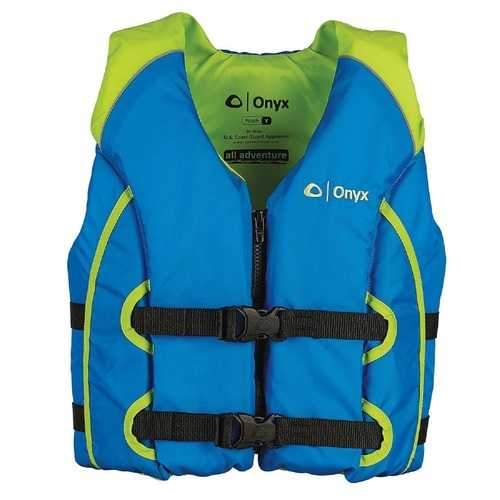 Onyx All Adventure Youth Vest - Green/Blue