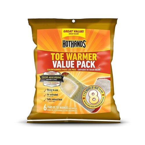 Hot Hands Toe Warmers 6 Count Value Pack