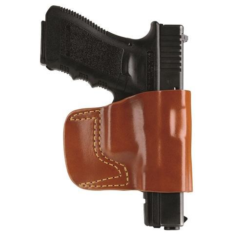 GandG Chestnut Brown Belt Slide Holster for Kahr Covert RH