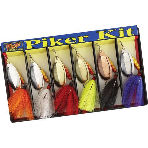 Mepps Piker Kit - Dressed #5 Aglia Assortment