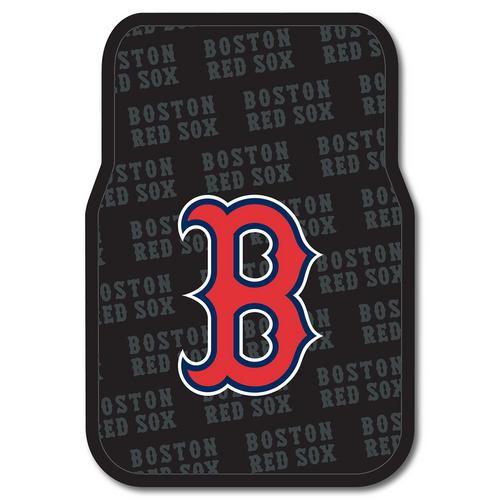 Boston Red Sox MLB Car Front Floor Mats (2 Front) (17x25")"