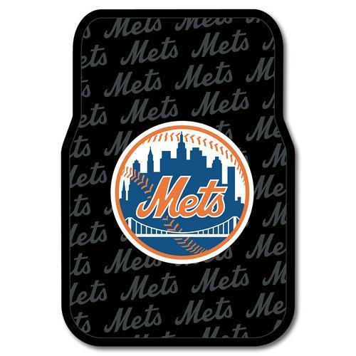 New York Mets MLB Car Front Floor Mats (2 Front) (17x25")"