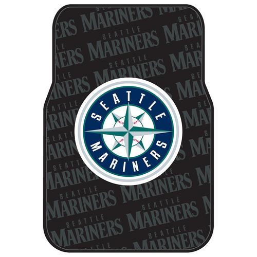 Seattle Mariners MLB Car Front Floor Mats (2 Front) (17x25")"