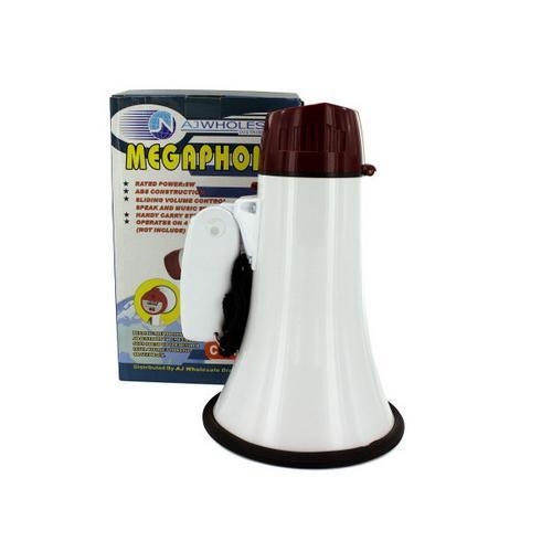 Compact Megaphone with Siren ( Case of 4 )