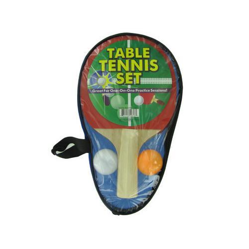 Portable Table Tennis Set in Carrying Case ( Case of 12 )