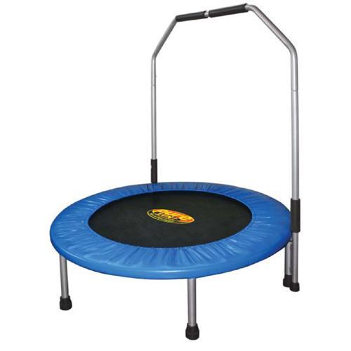 40 Mini trampoline w Handrail"