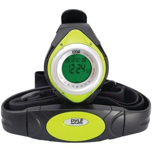 Pyle Pro(R) PHRM38GR Heart Rate Monitor Watch with Minimum, Average & Maximum Heart Rate (Green)