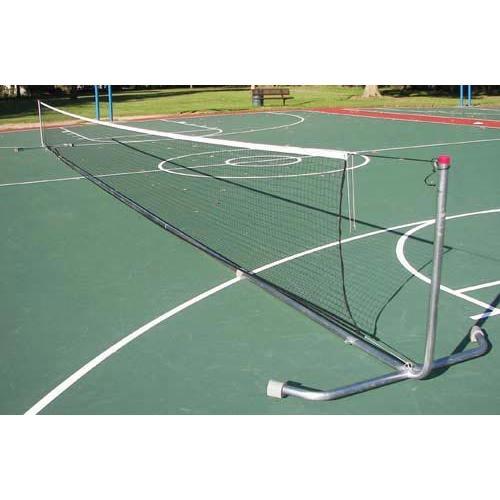 42' Heavy-Duty Portable Tennis Posts w/ Net