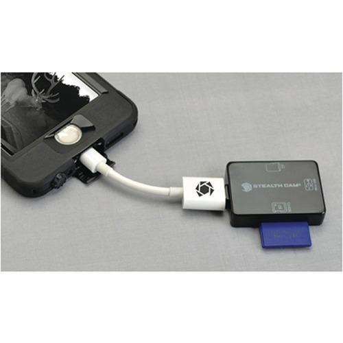 Stealth Cam Ios Card Reader Adapter (pack of 1 Ea)