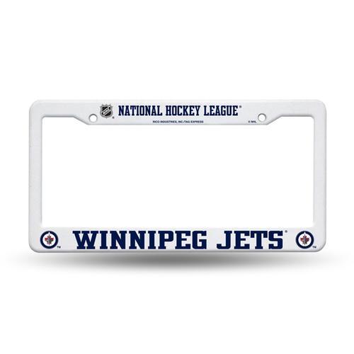 Winnipeg Jets NHL Plastic License Plate Frame