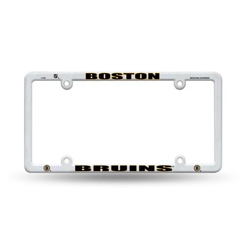 Boston Bruins NHL Plastic License Plate Frame