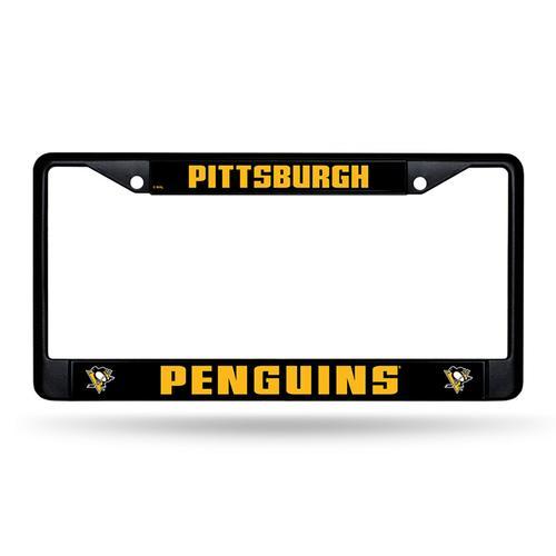 Pittsburgh Penguins NHL Black License Plate Frame