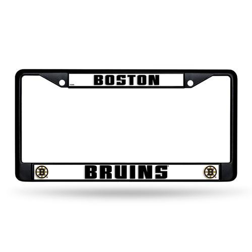 Boston Bruins NHL Black License Plate Frame