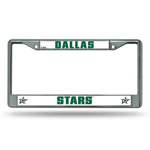 Dallas Stars NHL Chrome License Plate Frame