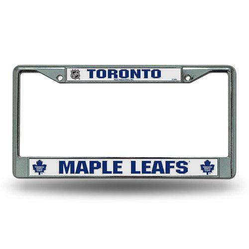 Toronto Maple Leafs NHL Chrome License Plate Frame