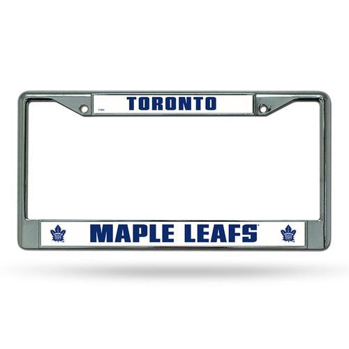 Toronto Maple Leafs NHL Chrome License Plate Frame