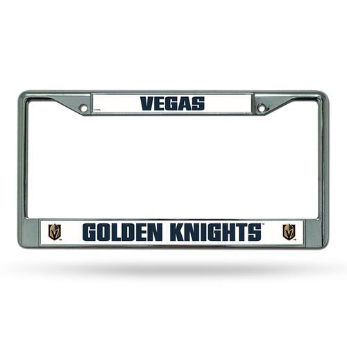 Vegas Golden Knights NHL Chrome License Plate Frame