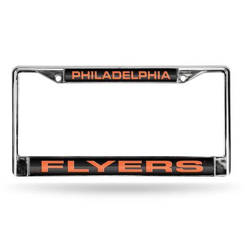 Philadelphia Flyers NHL Chrome Laser Cut License Plate Frame