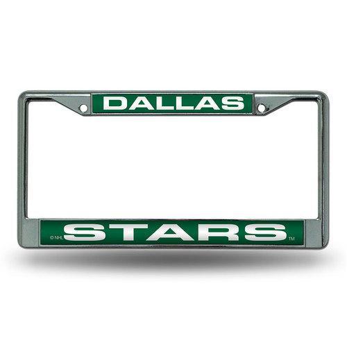 Dallas Stars NHL Laser Chrome License Plate Frame