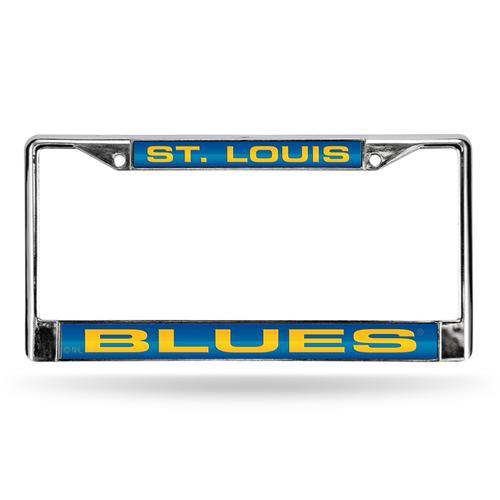 St. Louis Blues NHL Chrome Laser Cut License Plate Frame