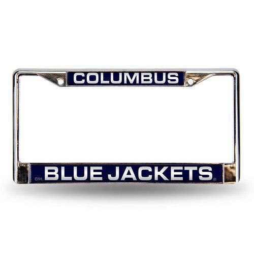 Columbus Blue Jackets NHL Laser Chrome Frame