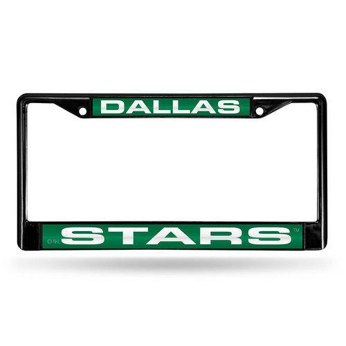 Dallas Stars NHL Laser Cut Black License Plate Frame