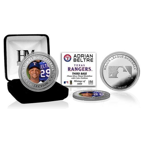 Adrian Beltre Silver Color Coin