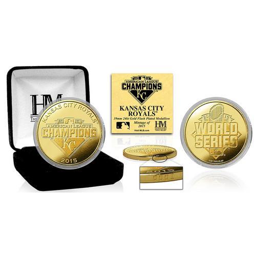 Kansas City Royals 2015 AL Champions Gold Mint Coin