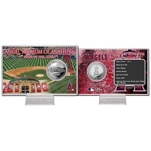 Angels Stadium Silver Coin Card