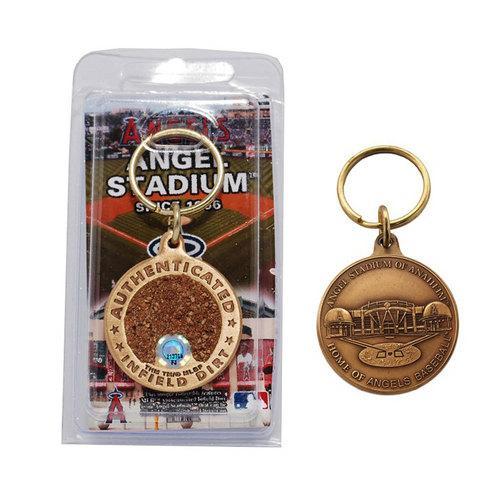 Angels Stadium Bronze Infield Dirt Keychain