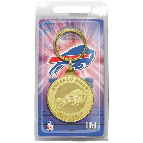 Buffalo Bills Bronze Bullion Keychain