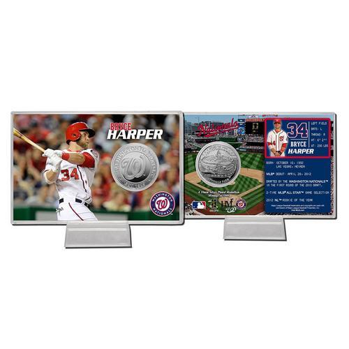 Bryce Harper Silver Coin Card