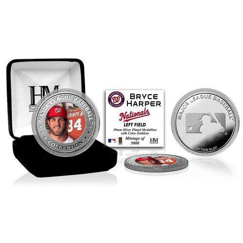 Bryce Harper Silver Color Coin