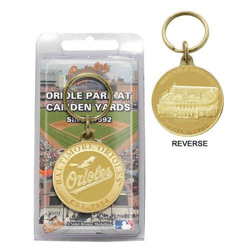 Baltimore Orioles Bronze Key Chain